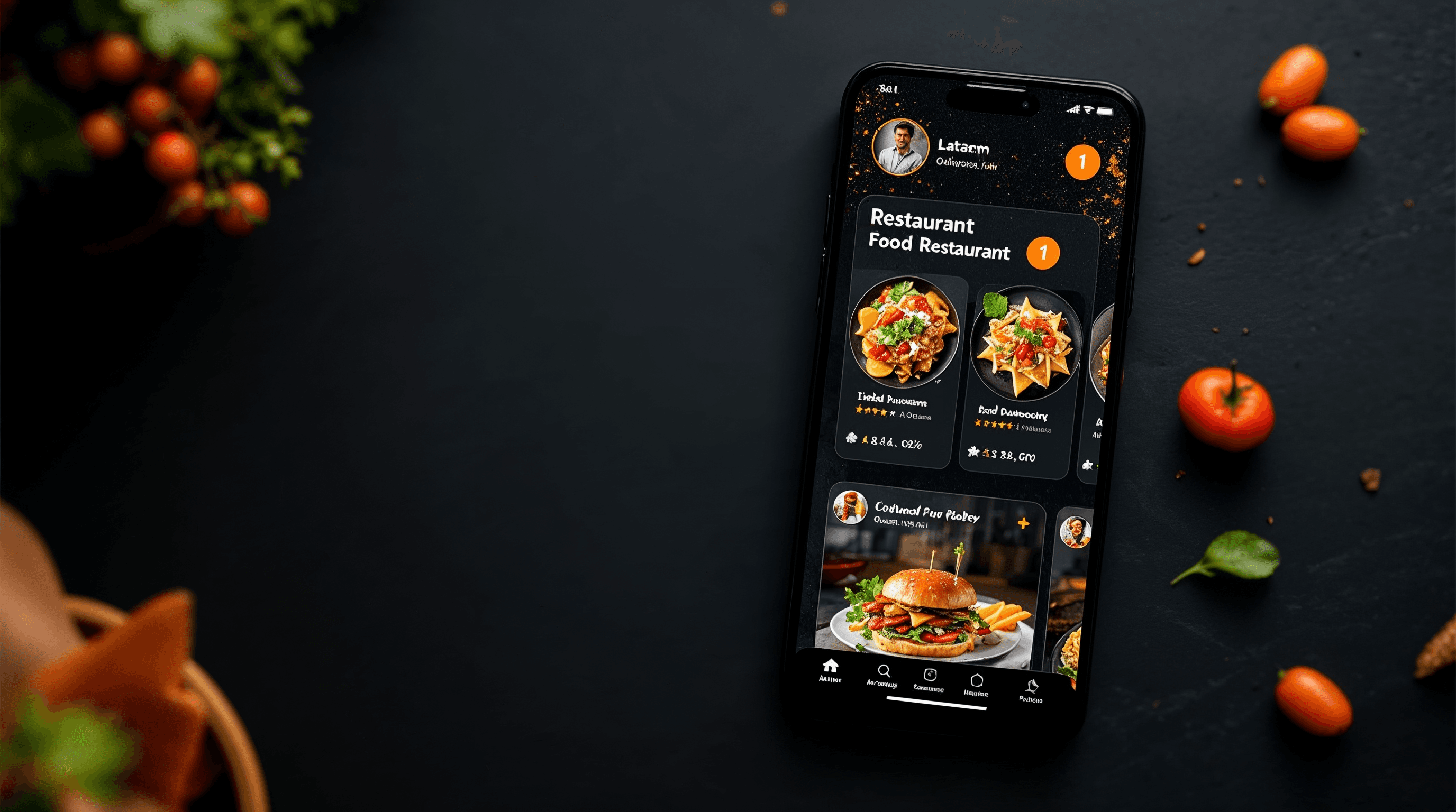 Rappi app showing a restaurant ranked first with optimised photos